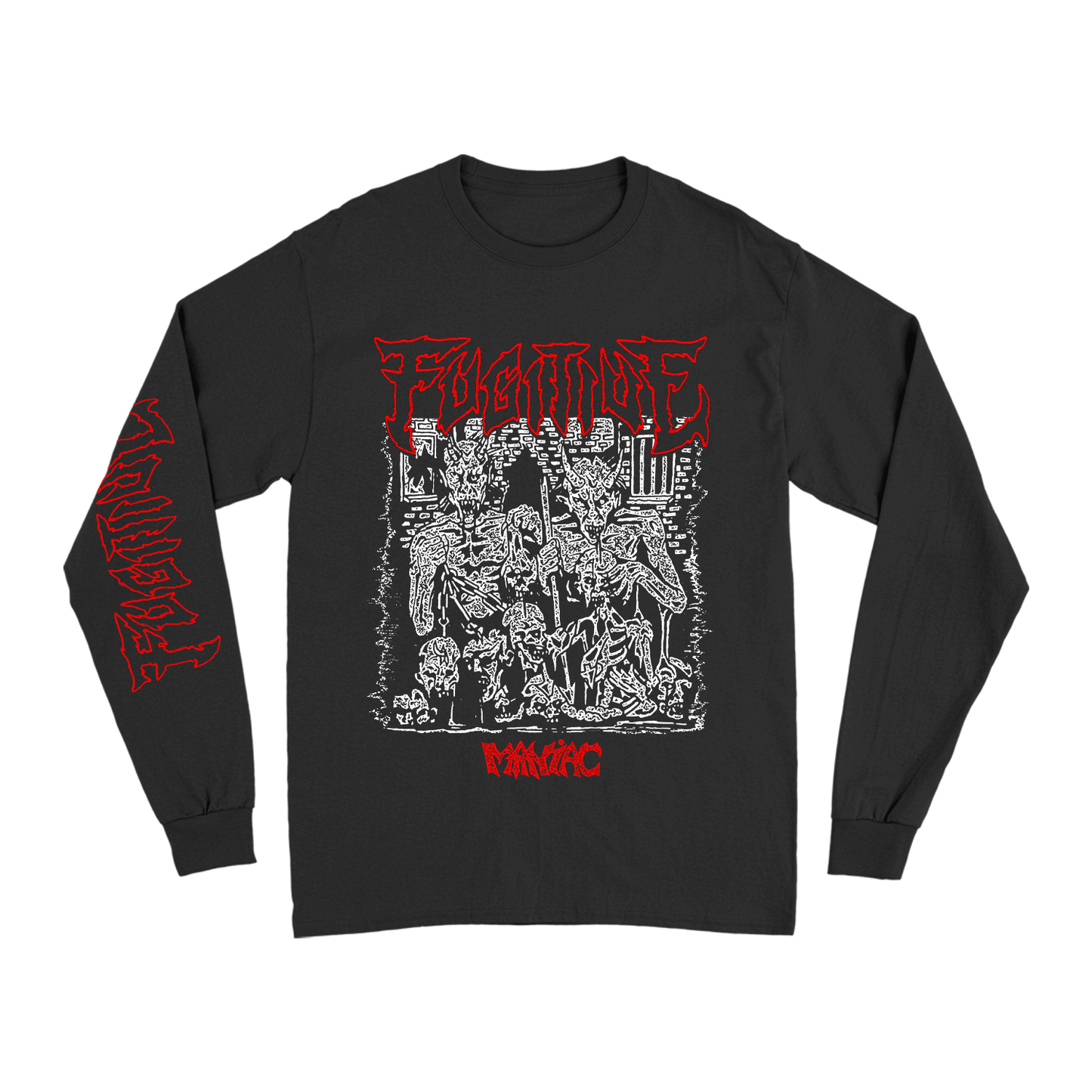 Maniac Black Long Sleeve