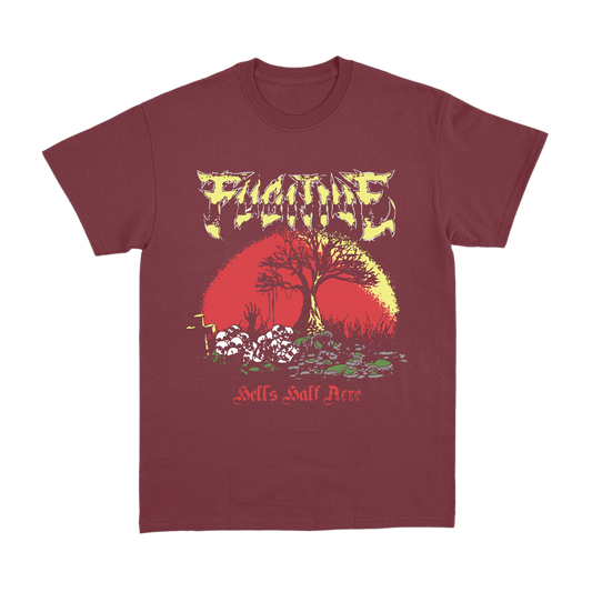 Hell's Half Acre Cherry Heather Tee